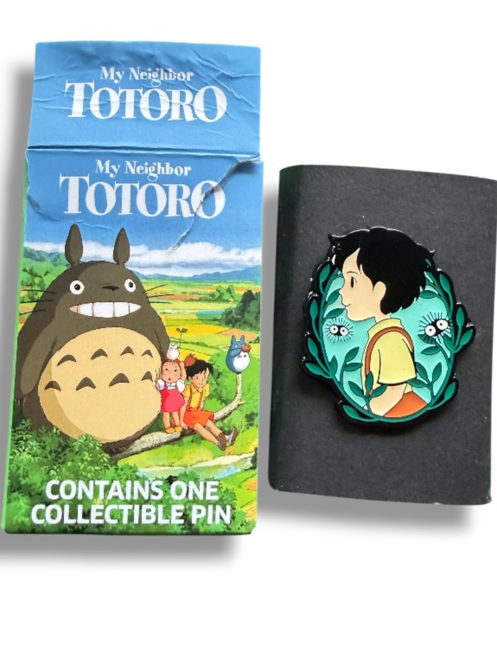 Studio Ghibli My Neighbor Totoro Satsuki Kisakabe & Soot Sprites Blind Box Pin